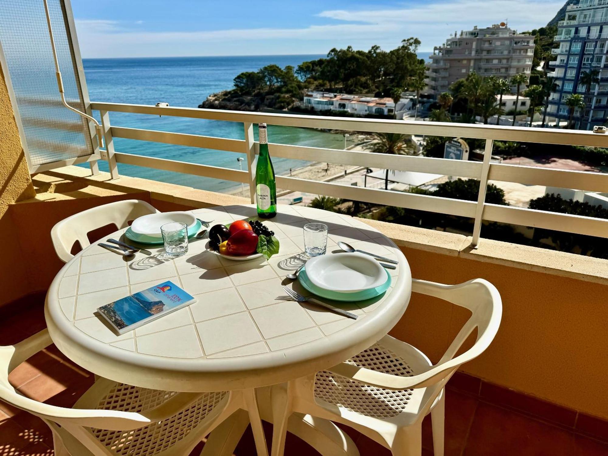 27C Vora 1 Dormitorio Con Vistas Al Mar Y Wifi Calpe Ngoại thất bức ảnh