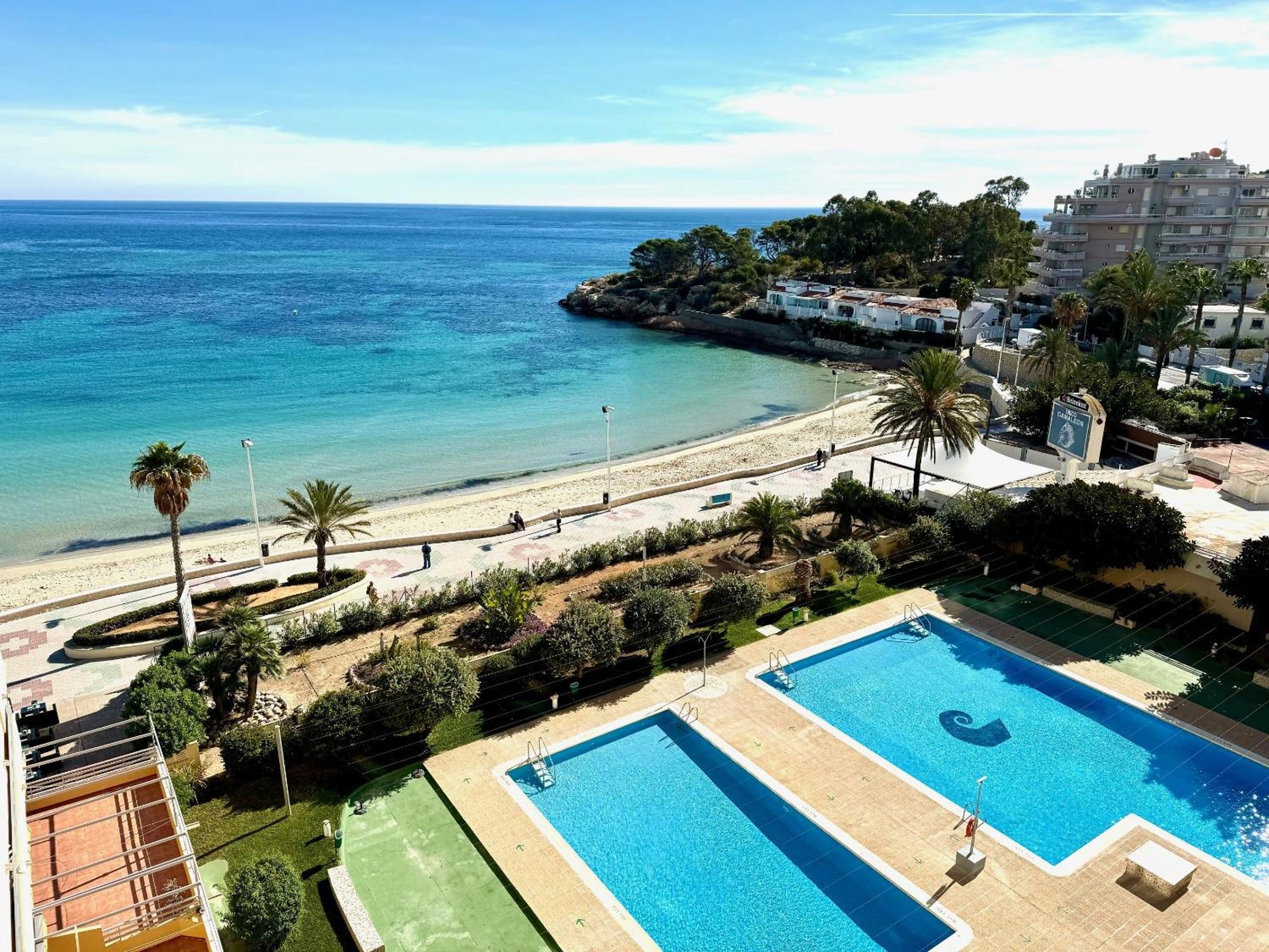 27C Vora 1 Dormitorio Con Vistas Al Mar Y Wifi Calpe Ngoại thất bức ảnh