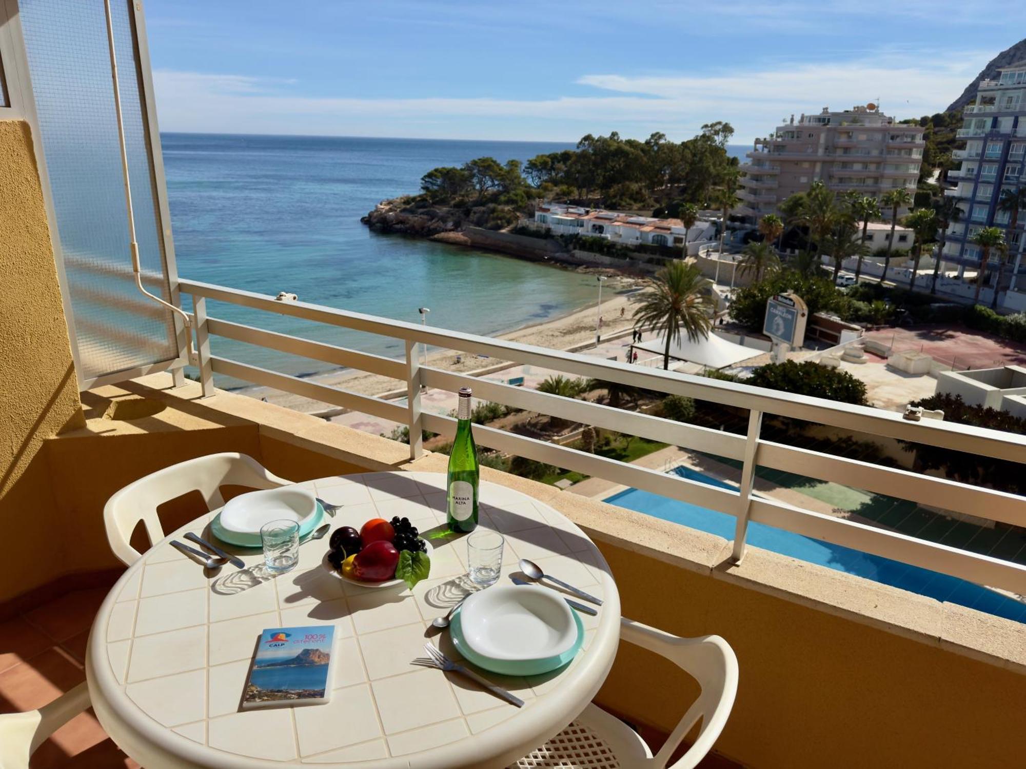27C Vora 1 Dormitorio Con Vistas Al Mar Y Wifi Calpe Ngoại thất bức ảnh