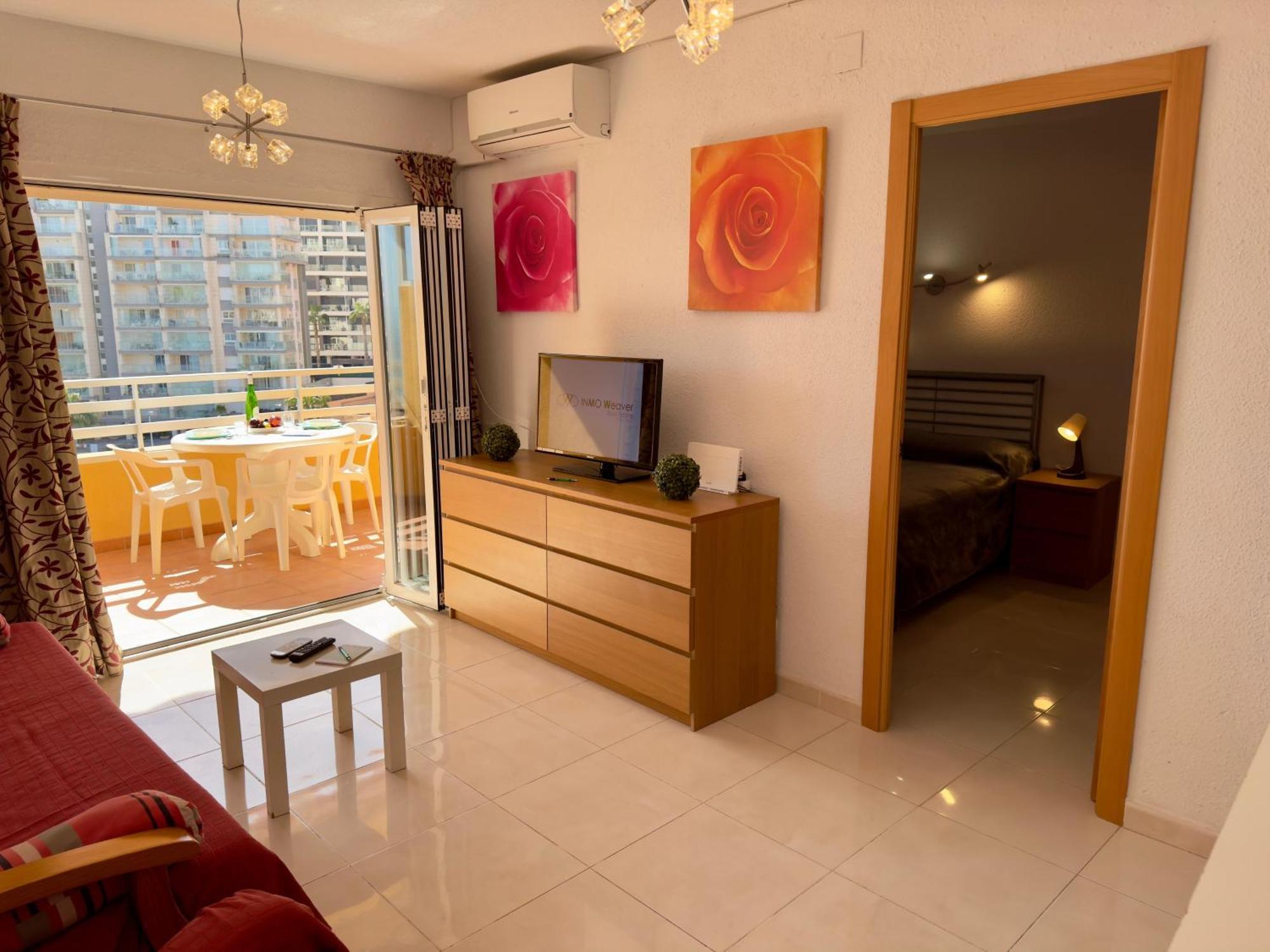27C Vora 1 Dormitorio Con Vistas Al Mar Y Wifi Calpe Ngoại thất bức ảnh